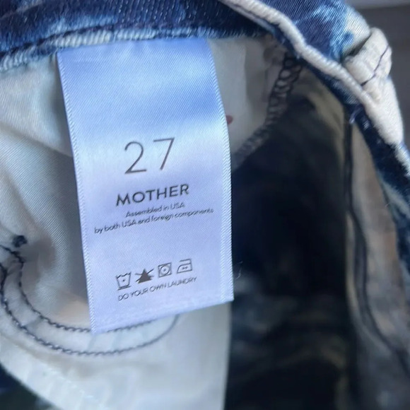 Mother Jeans Mother The Dazzler Mid-Rise Ankle Jeans The Blue Lotus Club - Picture 11 of 14